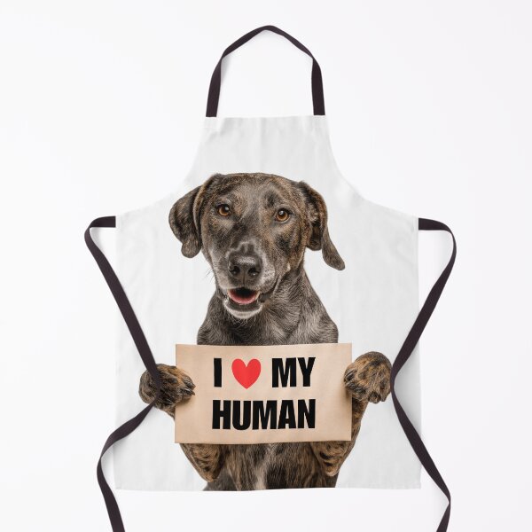 Item preview, Cute Plott Hound dog with Signboard I love my Human designed and sold by LazyOwlStore.