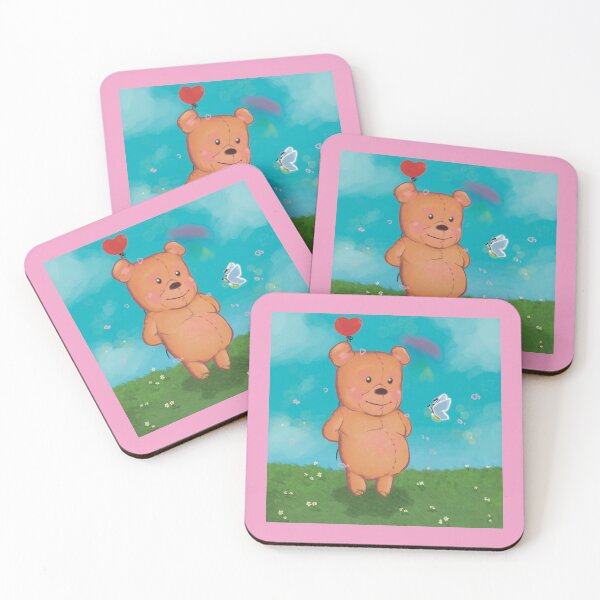 Item preview, Lovely bear, gift for you - pink designed and sold by KiKi Koy.