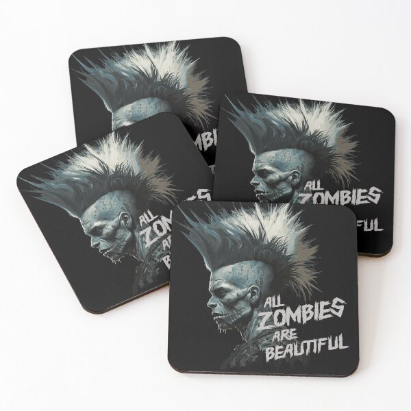 Item preview, Horror Punk Zombie Mohawk designed and sold by drizzd.