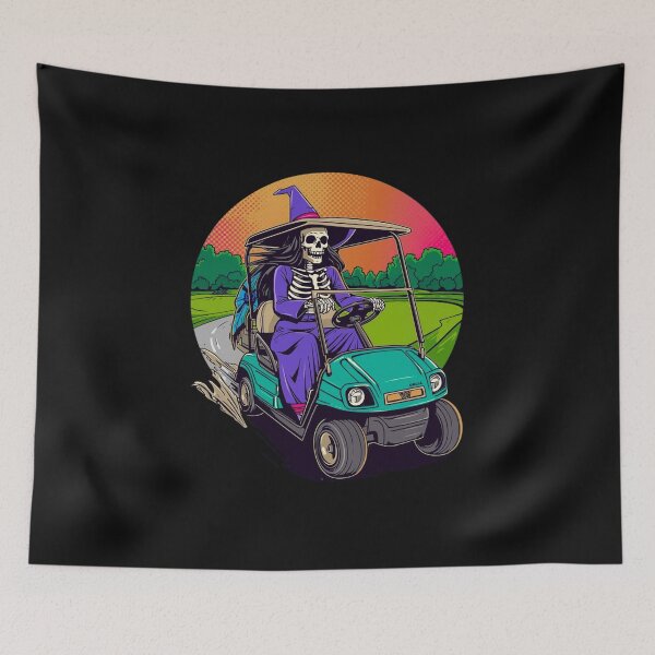 Item preview, Witch Skeleton Golf Cart Ride designed and sold by Zakrytos ★★★★★.