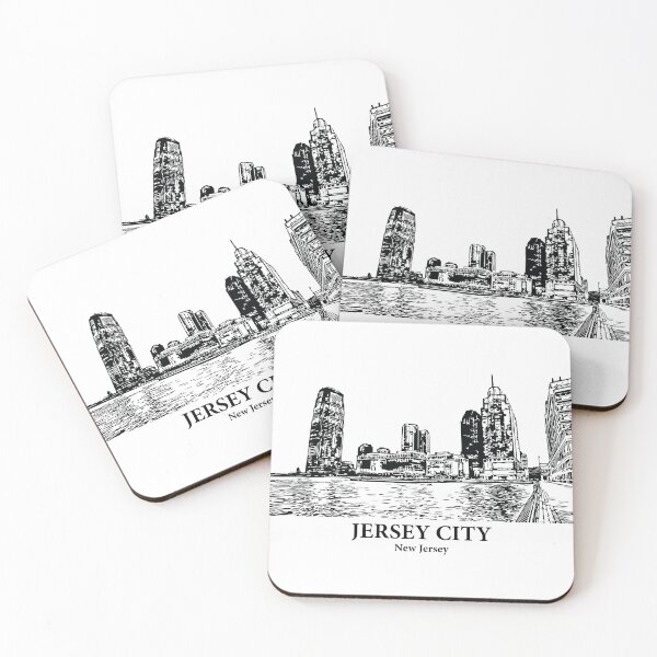 Item preview, Jersey City - New Jersey designed and sold by Lakeric Cityscapes.