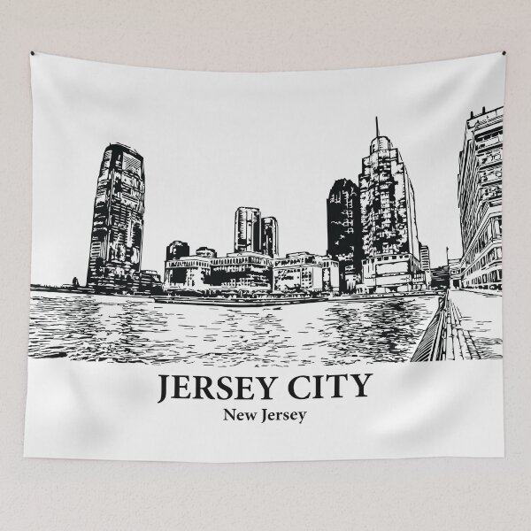 Item preview, Jersey City - New Jersey designed and sold by Lakeric Cityscapes.