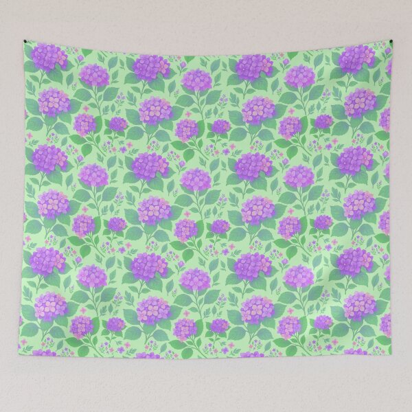 Item preview, Hydrangea Lavender Green designed and sold by SilverPegasus.