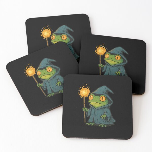 Item preview, Wizard Frog – Magical Staff and Mystical Eyes designed and sold by OnPointOutfits.