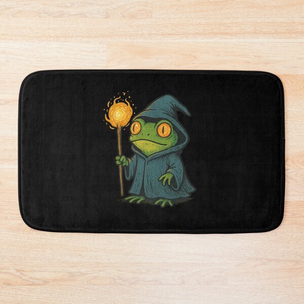 Item preview, Wizard Frog – Magical Staff and Mystical Eyes designed and sold by OnPointOutfits.