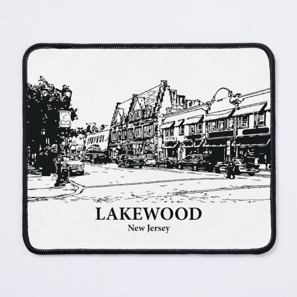Item preview, Lakewood - New Jersey designed and sold by Lakeric Cityscapes.