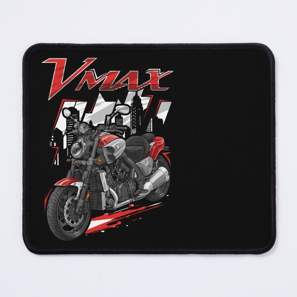 Item preview, Yamaha V-Max 1700 2010 (Candy Red) for Motorcycle Riders designed and sold by MotoApparelHub.