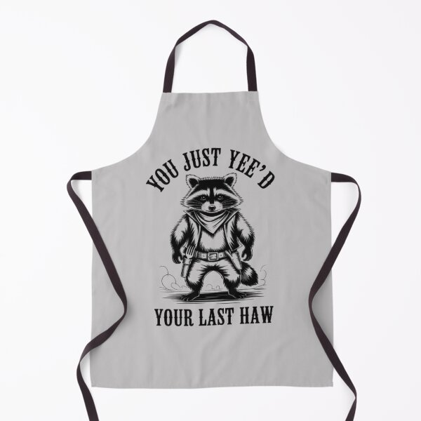Item preview, Funny Cowboy Raccoon You Just Yee’d Your Last Haw Design designed and sold by love3617.