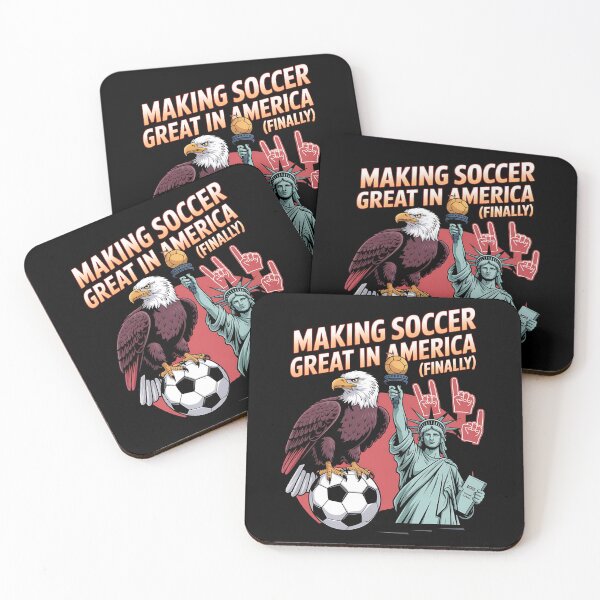 Item preview, usa soccer - patriotic soccer - 2026 soccer - red white and blue - american sports - stars and stripes soccer - bald eagle soccer - freedom soccer - Kickin’ It Since 1776  designed and sold by JansenGS.