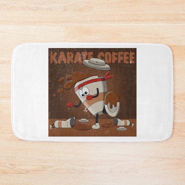 Item preview, Karate Coffee Kick, Funny Cartoon Coffee Cup Design designed and sold by beerkee.