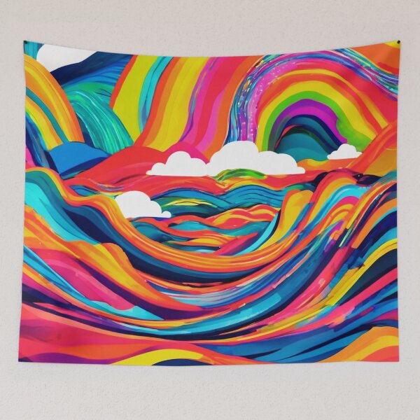 Item preview, Colorful Waves in Everyday Life designed and sold by Zofia Sosnecka.