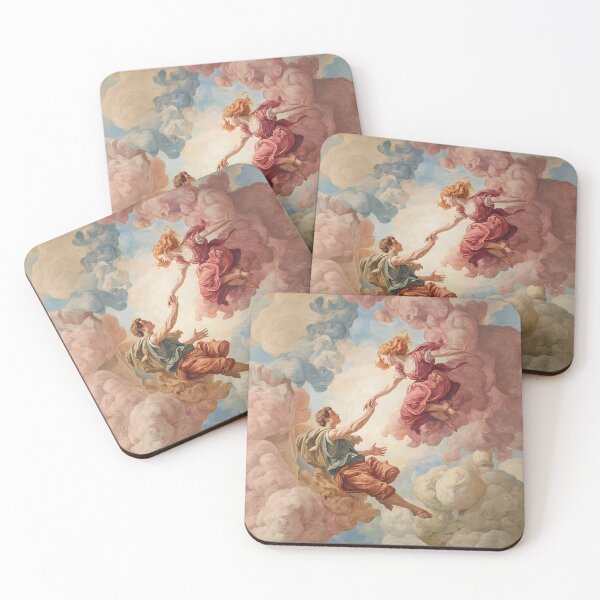 Item preview, Renaissance Art Couple Cloud Heaven Design designed and sold by foxstudio2000.
