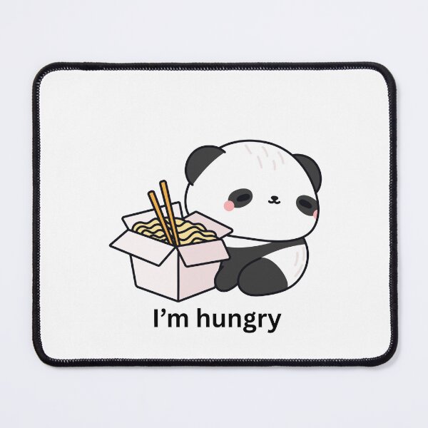 Item preview, hungry panda designed and sold by Mindful-shop.