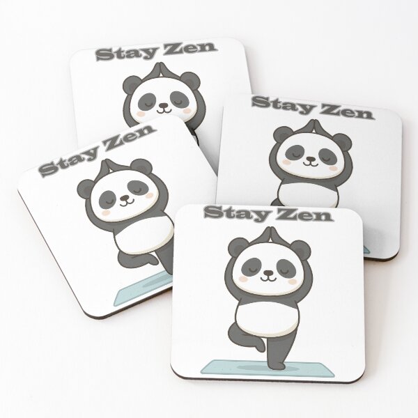 Item preview, Stay zen with cute pandas designed and sold by Ach&Koor.