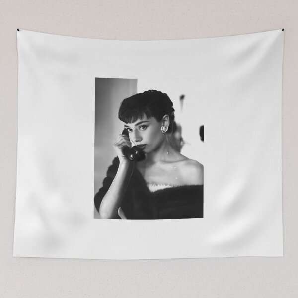 Item preview, Audrey Hepburn art portrait designed and sold by KaterinaLog.