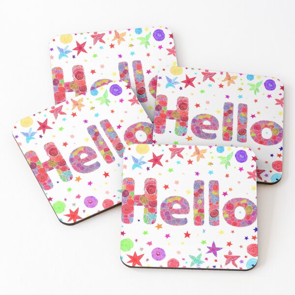 Item preview, HELLO designed and sold by CharlottePlaceArt.