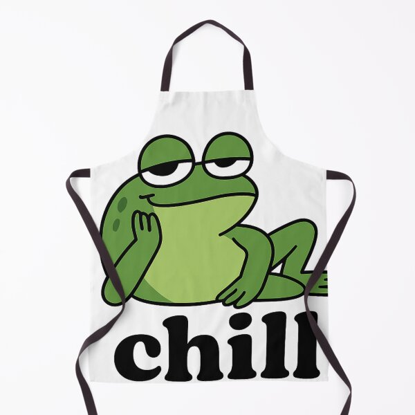 Item preview, Zen Frog on a Log, Chill Vibes designed and sold by Chill Doodles.