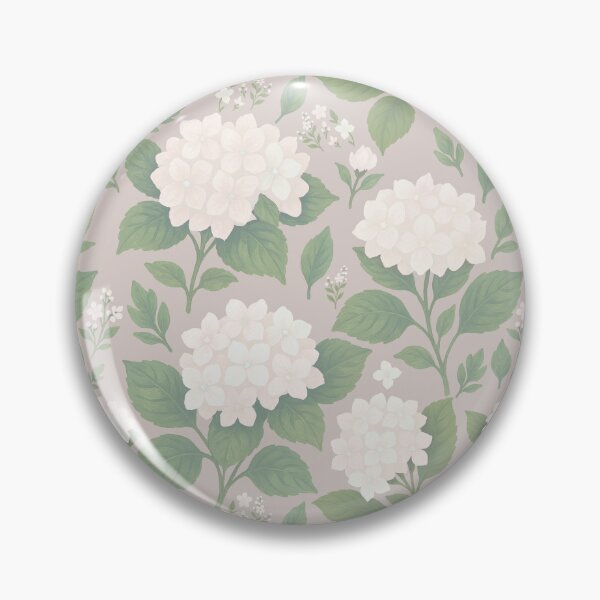 Item preview, Hydrangea White and Taupe designed and sold by SilverPegasus.