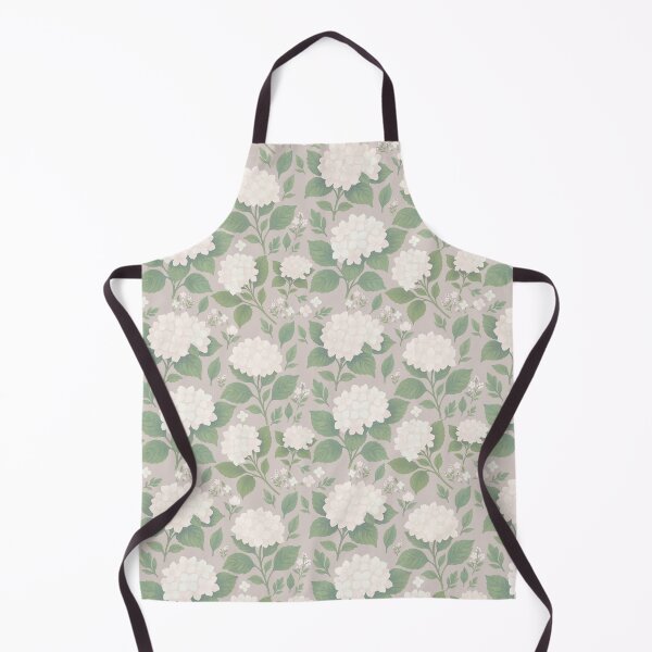 Item preview, Hydrangea White and Taupe designed and sold by SilverPegasus.