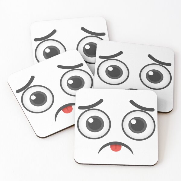 Item preview, Sad Worried Emoji Cartoon Face designed and sold by Adrian Kane.