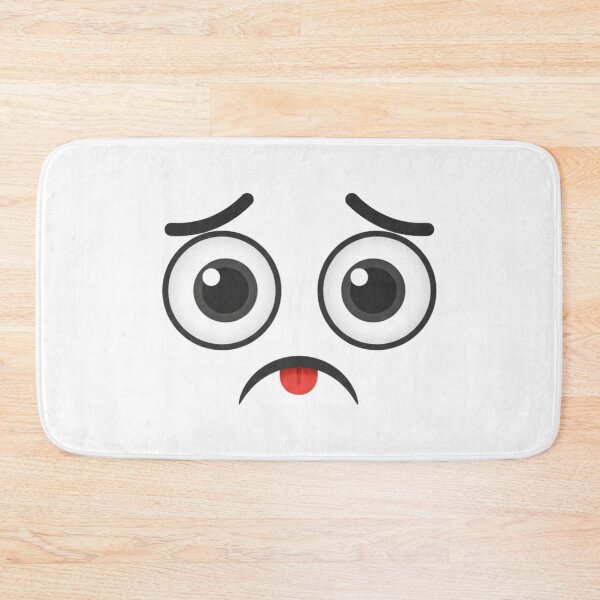 Item preview, Sad Worried Emoji Cartoon Face designed and sold by Adrian Kane.