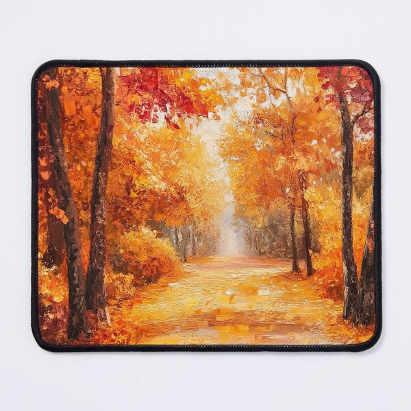 Item preview, Golden Path of Autumn designed and sold by Spectrum_Prints.