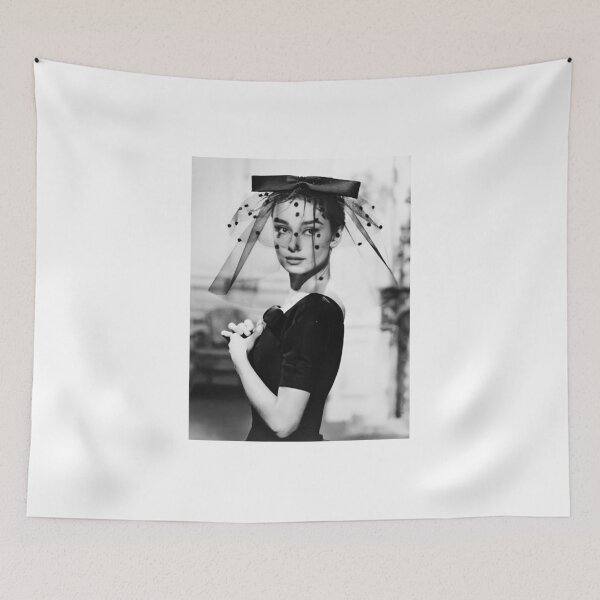 Item preview, Audrey Hepburn art portrait designed and sold by KaterinaLog.