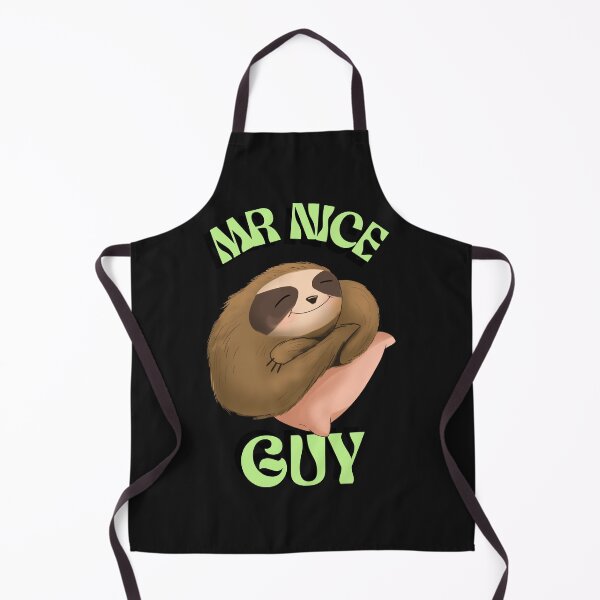 Item preview, MR NICE GUY Cute Lazy SLOTH Sleeping designed and sold by JusTiceT-shirts.