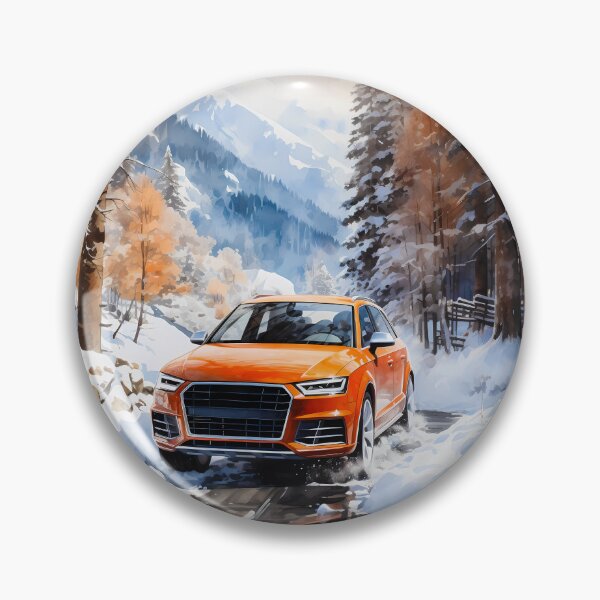 Item preview, Vibrant SUV Explores Snowy Wilderness With Dynamic Style designed and sold by RevUpDesign.