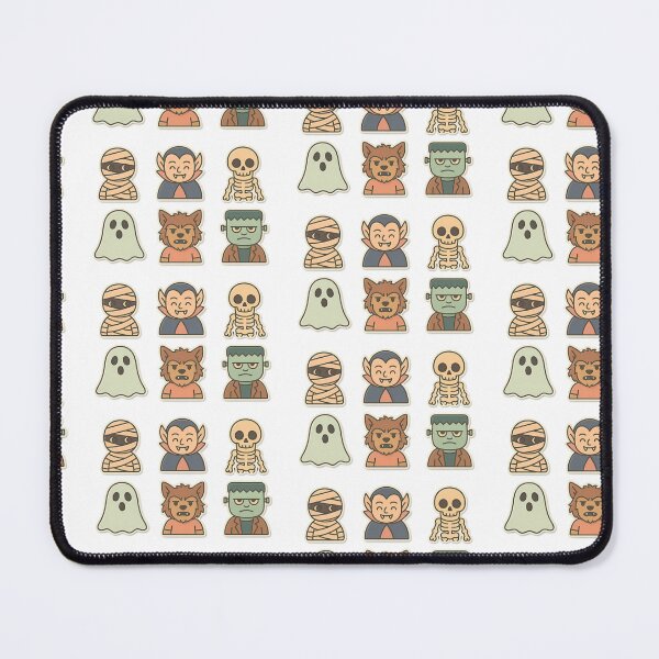 Item preview, Halloween isolated png set featuring Animated illustration monsters, perfect for backgrounds, AI Generated designed and sold by dvoevnore.