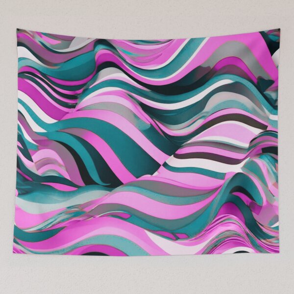 Item preview, Colorful Waves in Everyday Life designed and sold by Zofia Sosnecka.