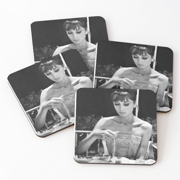 Item preview, Audrey Hepburn art portrait designed and sold by KaterinaLog.
