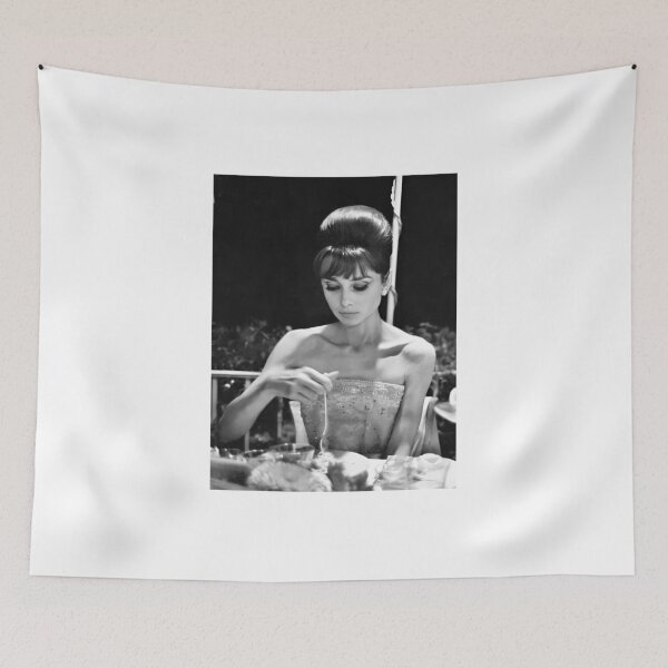 Item preview, Audrey Hepburn art portrait designed and sold by KaterinaLog.