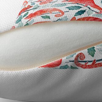 Alternate view of Chameleon garden Floor Pillow