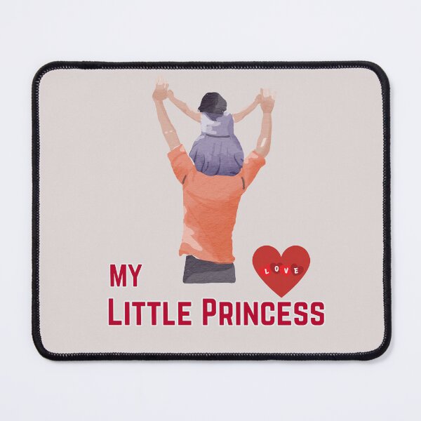 Item preview, Father Daughter Watercolor Art | "My Little Princess" Design designed and sold by alkareem-ca.