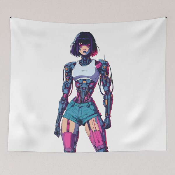Item preview, Cyber Girl designed and sold by psychcyberpunk.