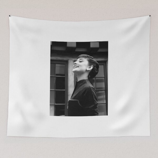 Item preview, Audrey Hepburn art portrait designed and sold by KaterinaLog.