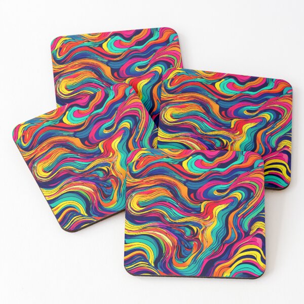 Item preview, Colorful Waves in Everyday Life designed and sold by Zofia Sosnecka.