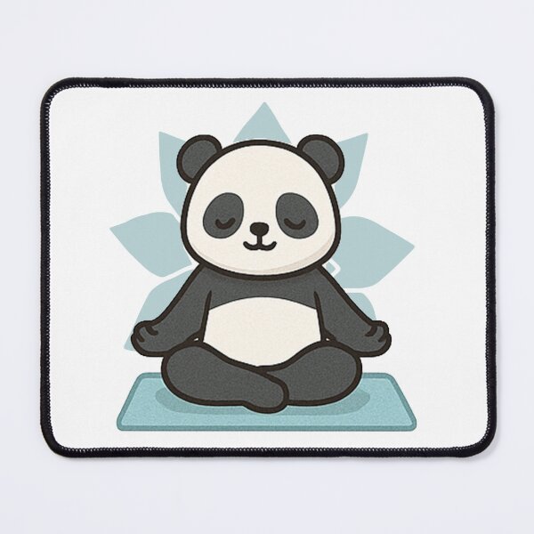 Item preview, Breathe and stay calm with cute pandas designed and sold by Ach&Koor.