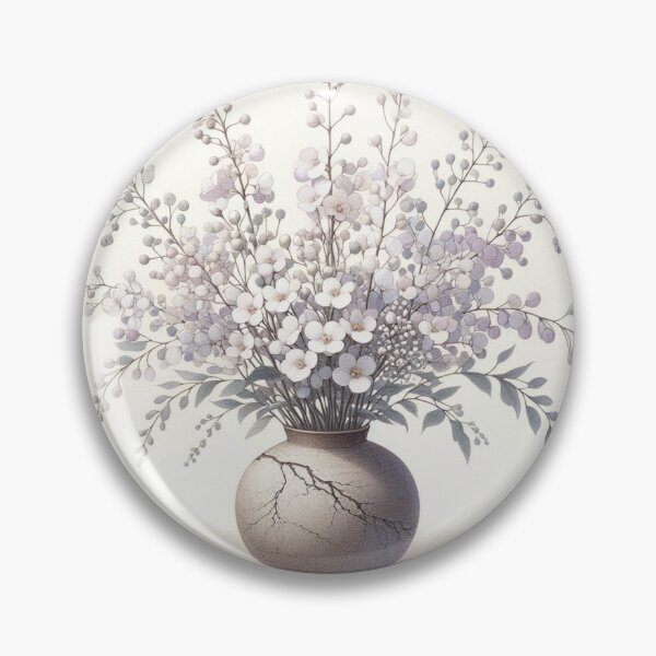 Item preview, Delicate vase with Lunaria Annua flower stems designed and sold by Ponted.