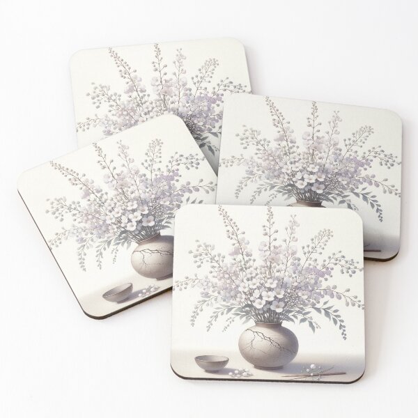 Item preview, Delicate vase with Lunaria Annua flower stems designed and sold by Ponted.