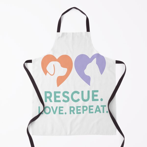 Item preview, Rescue Love Repeat Dog and Cat Design designed and sold by NitkiStudio.