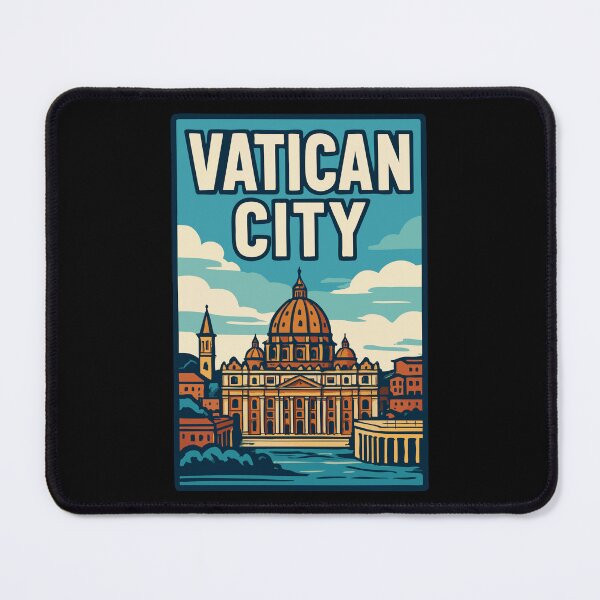 Item preview, Vatican City Italy Retro designed and sold by TomFrontierArt.