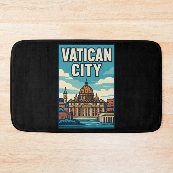 Item preview, Vatican City Italy Retro designed and sold by TomFrontierArt.