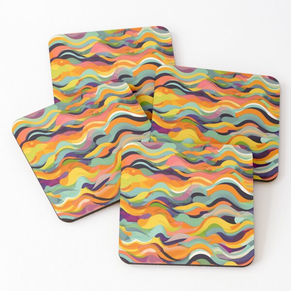 Item preview, Colorful Waves in Everyday Life designed and sold by Zofia Sosnecka.