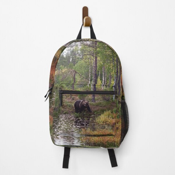 Item preview, When the rain falls. Brown bear 2025 designed and sold by Jouko Lehto Photography.