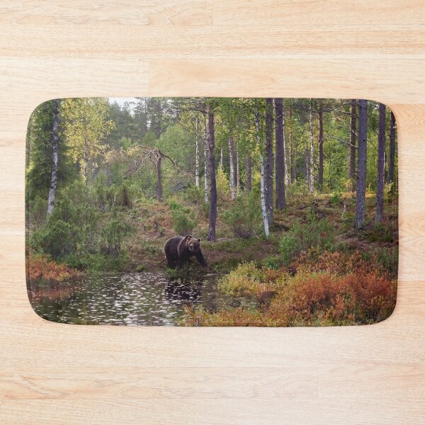 Item preview, When the rain falls. Brown bear 2025 designed and sold by Jouko Lehto Photography.