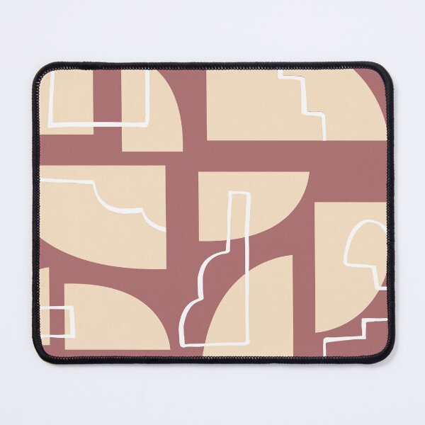 Item preview, Pattern of irregular shapes in pink shades designed and sold by Oana Andreea Shop.