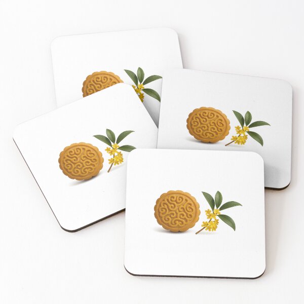 Item preview, Mooncake with yellow flowers for mid autumn festival, isolated on transparent background, AI generated designed and sold by dvoevnore.