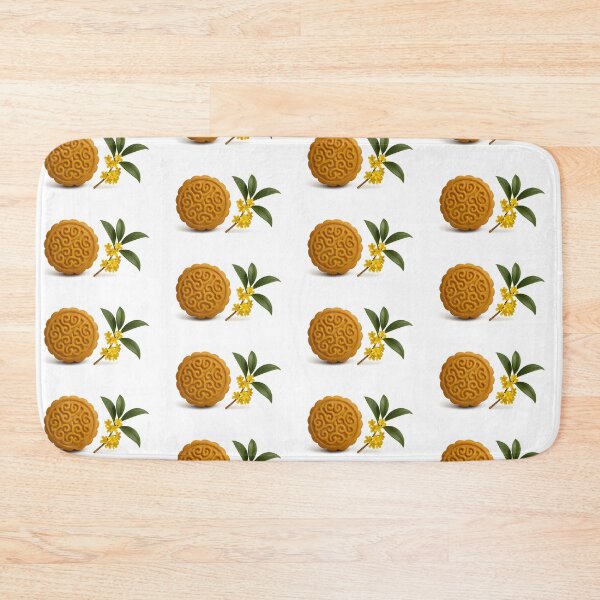 Item preview, Mooncake with yellow flowers for mid autumn festival, isolated on transparent background, AI generated designed and sold by dvoevnore.